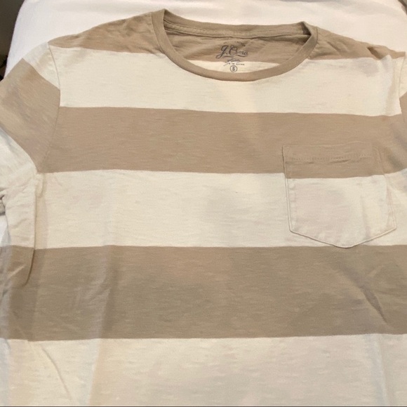 J. Crew Striped Pocket Tee - Picture 3 of 3